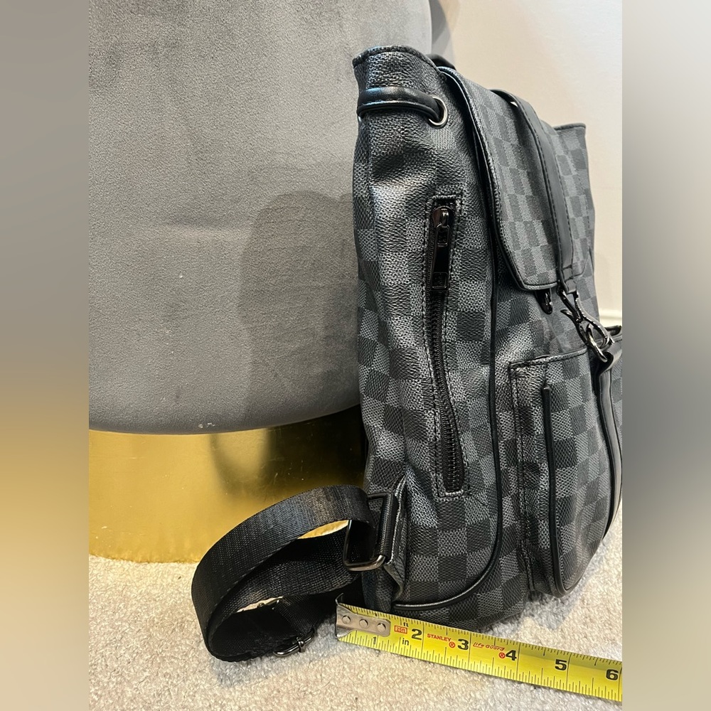 Small Checkered Backpack - image 8